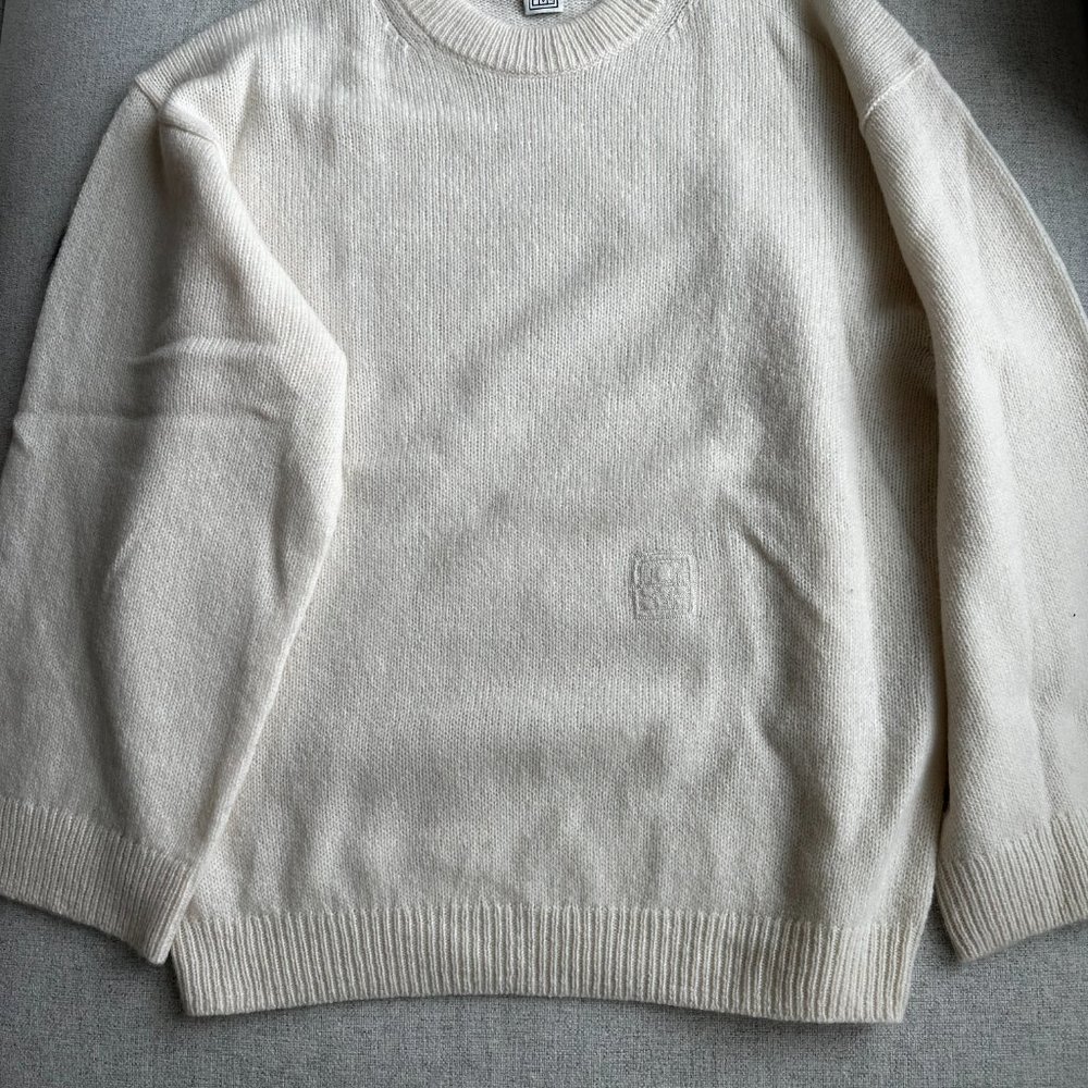 TOTEME cashmere crew neck pullover jumper